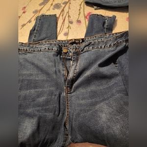 Medium wash jeans